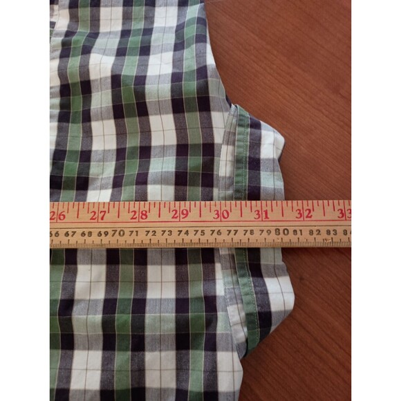 Pendleton Button Down Shirt Mens Medium Plaid Check Long Sleeve 100% Cotton - Picture 9 of 9
